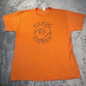House Of Refuge T Shirt‎ Size XL Mens Thrifty Orange